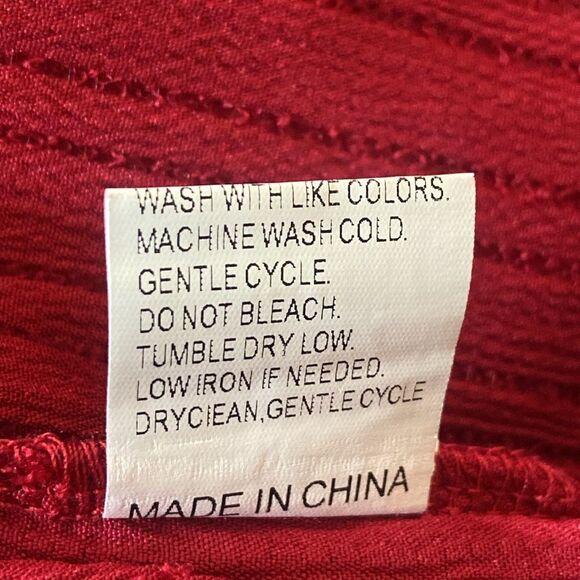 Women’s  Elegant Burgundy Blouse Size XL - Picture 6 of 10